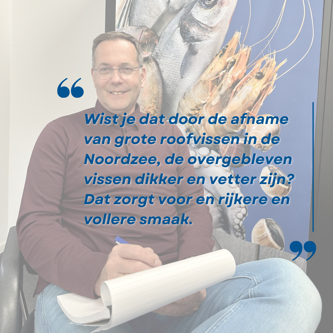 Quote, middelkamp vis, noordzee, duurzaam, verse vis, Bert